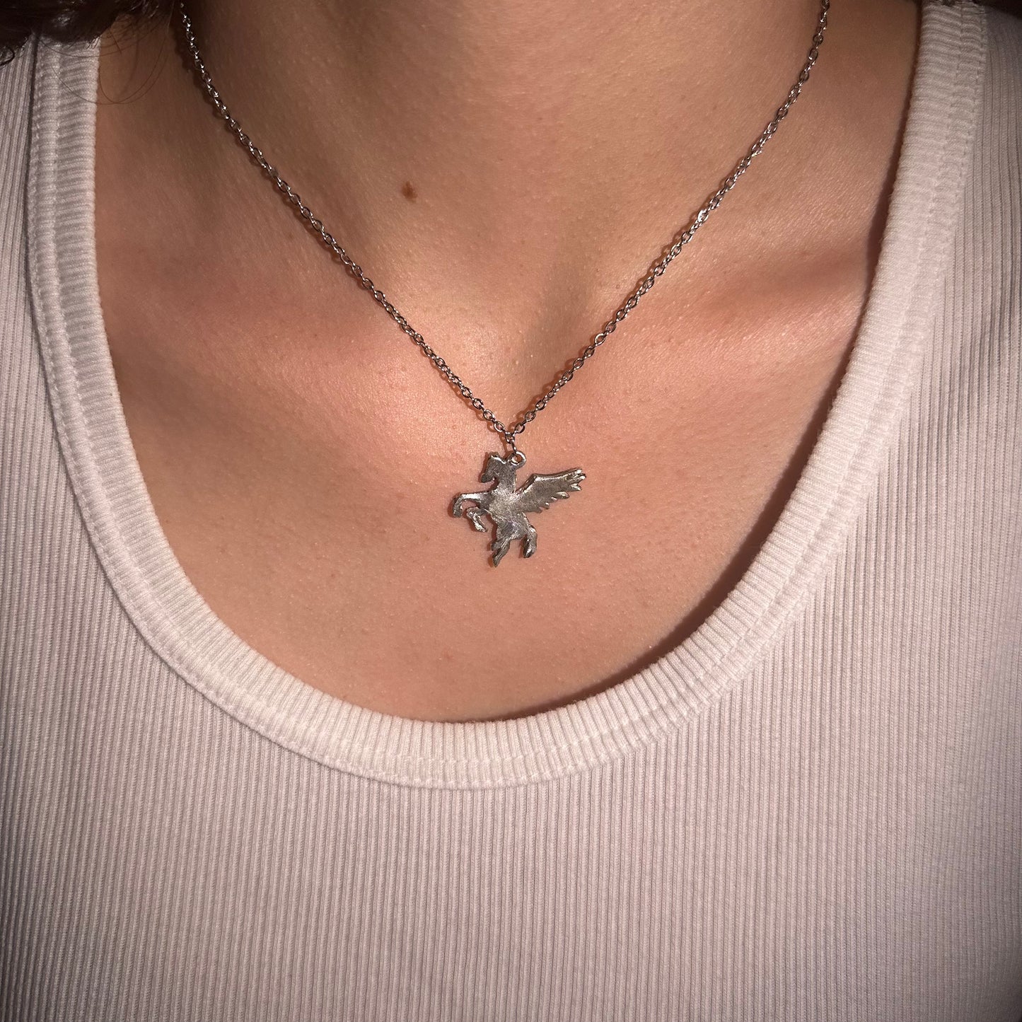 Pegasus Charm Necklace