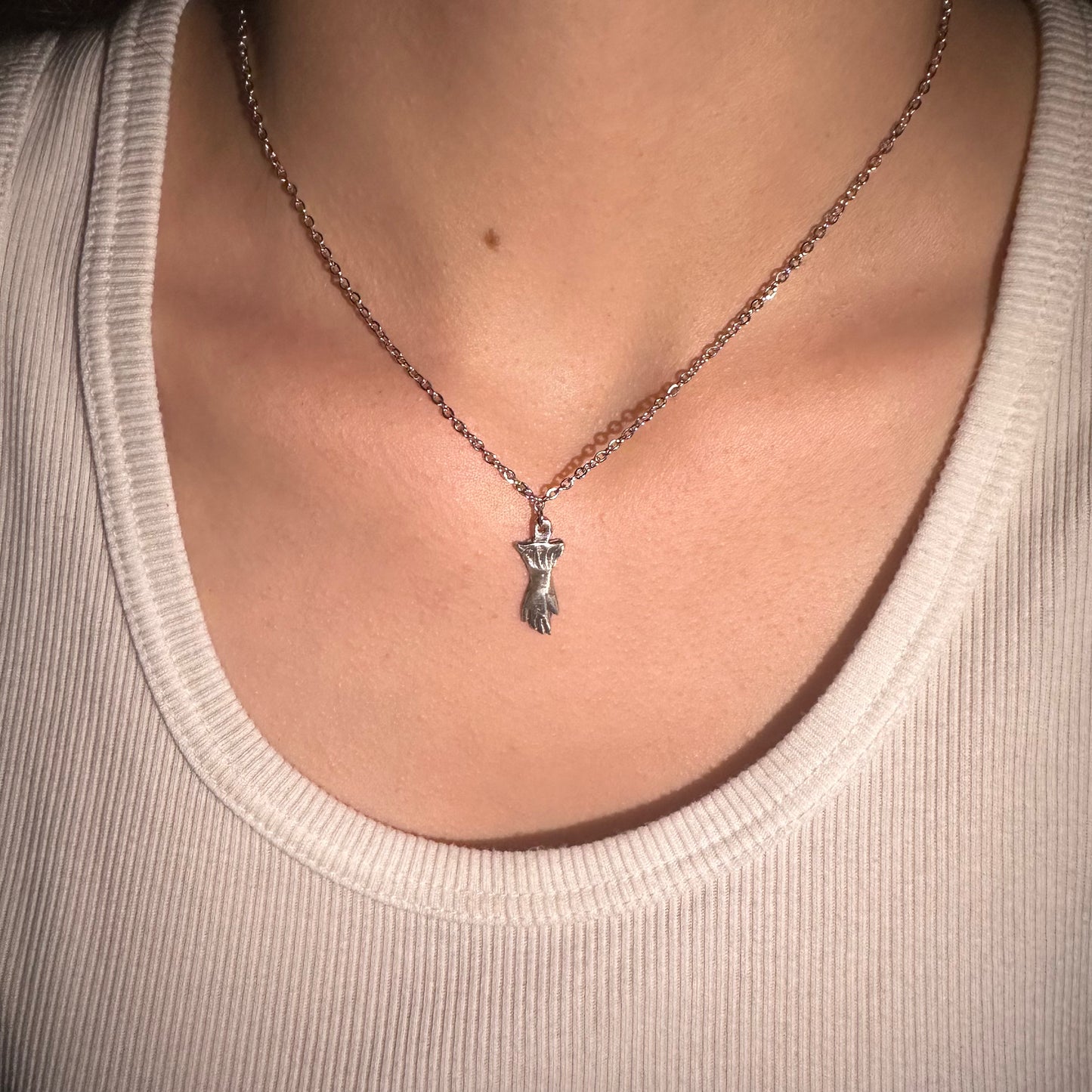Hand Charm Necklace